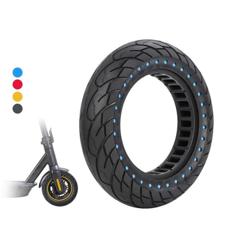 For Kugoo M4 Electric Scooter 10 Inch Inflatable Honeycomb Solid Run-flat Tire(36mm Slot Yellow)