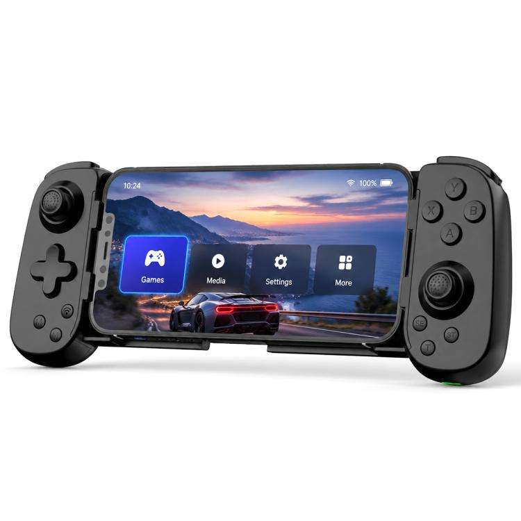 D6  Bluetooth Retractable Gamepad Dual Hall Six-Axis Somatosensory For Android/IPhone /Switch(Whi...