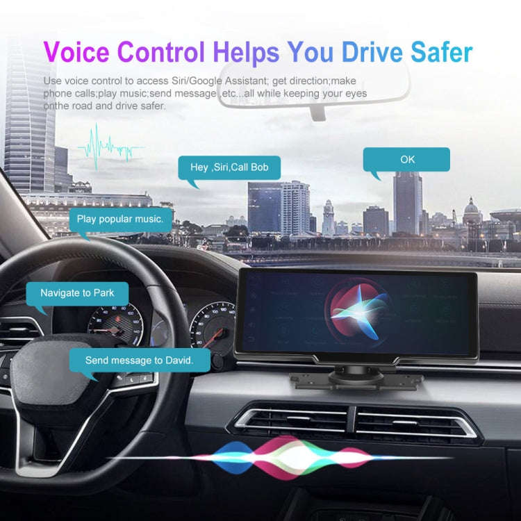 Car 10.26 Inch Portable Wireless CarPlay Display Android Auto Mobile Phone Screen
