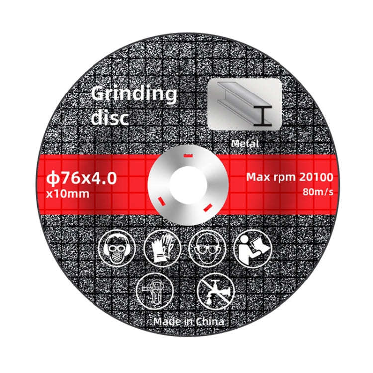 HILDA Grinding Tools Li-Ion Angle Grinder Accessories, Model: Grinding Disc