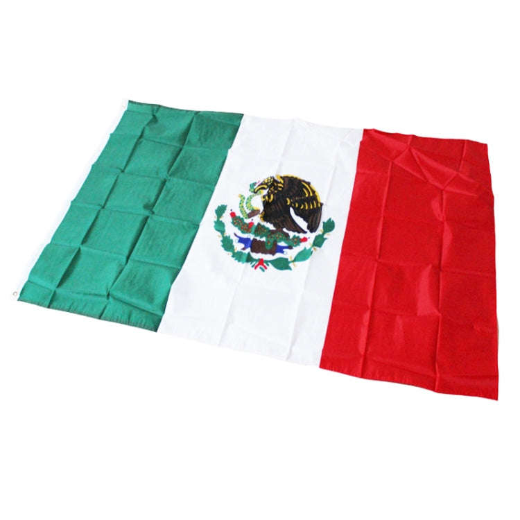 90 x 150cm Mexican Flag No. 4 Polyester Flag