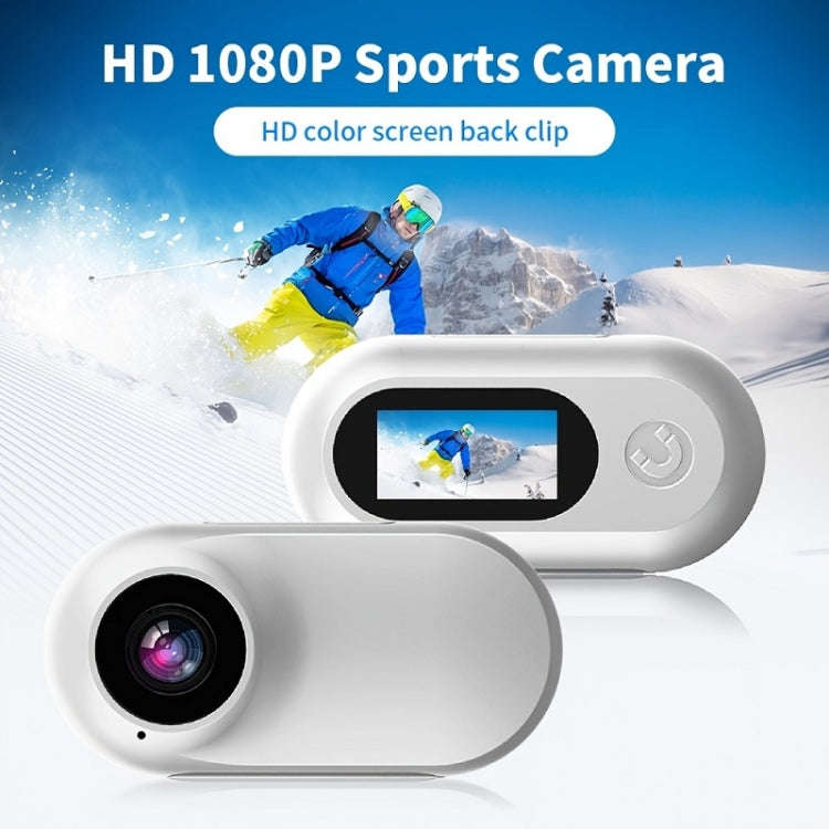 Magnetic Thumb Camera Portable HD Camera For Outdoor Cycling, Model: Standard+Pet Silicone Collar