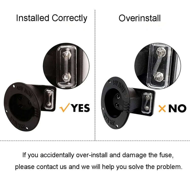 For Club Car DS Golf Cart 48V Charging Outlet 101802101