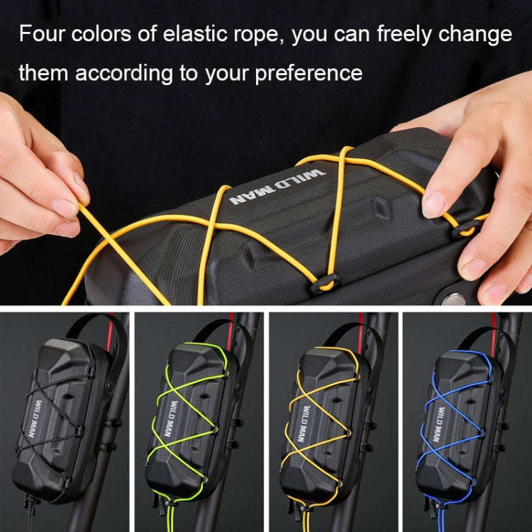 WILD MAN GD6X 2L Electric Scooter EVA Hard Shell Hanging Bag Folding Bike Bag(Black)