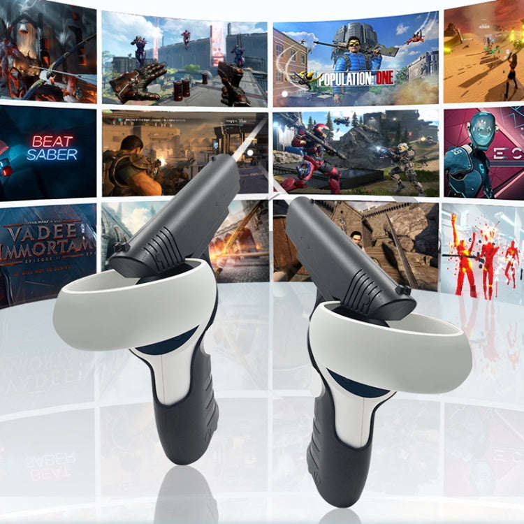 For Quest 2 VR  iplay Controller Shooting Game Grip(Black)