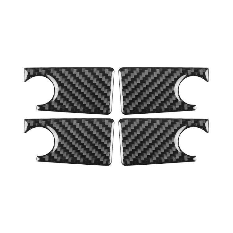 For Mercedes-Benz G-Class W463 4pcs /Set Inner Door Bowl Sticker(Black)