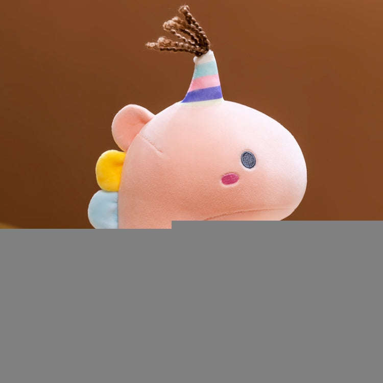 40cm Candy Dinosaur Plush Doll Toy Birthday Gift Pillow(Pink Compression)