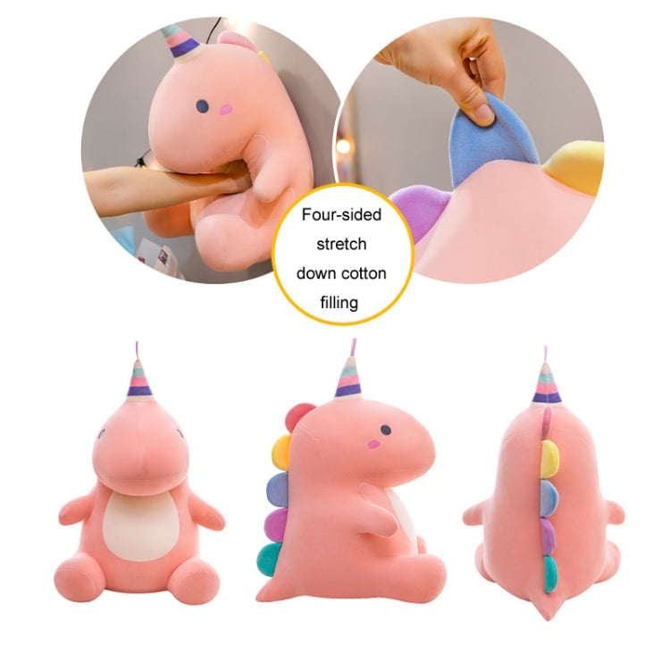 40cm Candy Dinosaur Plush Doll Toy Birthday Gift Pillow(Green Compression)