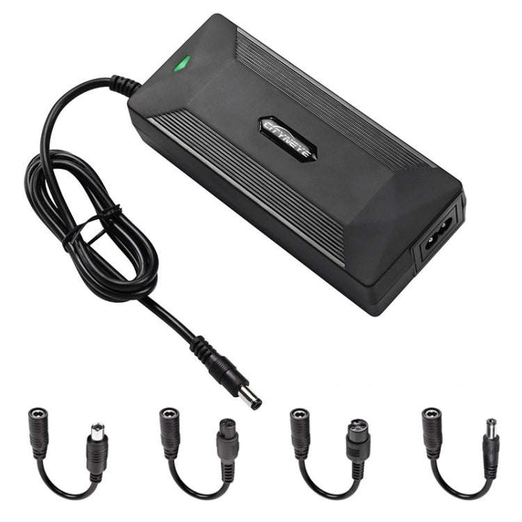 42V 2A Electric Bike Scooter Lithium Battery Charger With 4 Adapter Line EU Plug