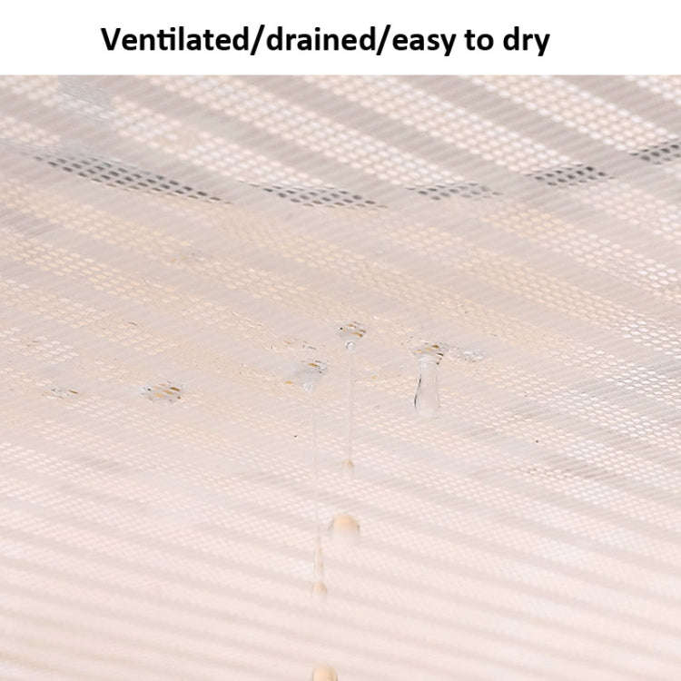 40 x 60cm  Foldable Drying Fishing Vegetables Fish Net Hanging Clothes Drying Storage Shelf, Spec...