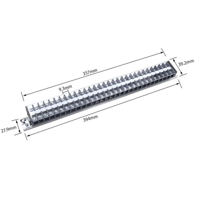 CHINT TD-2030 Terminal Block Rail Type Wiring Block Paralleling Wires Wire Connector