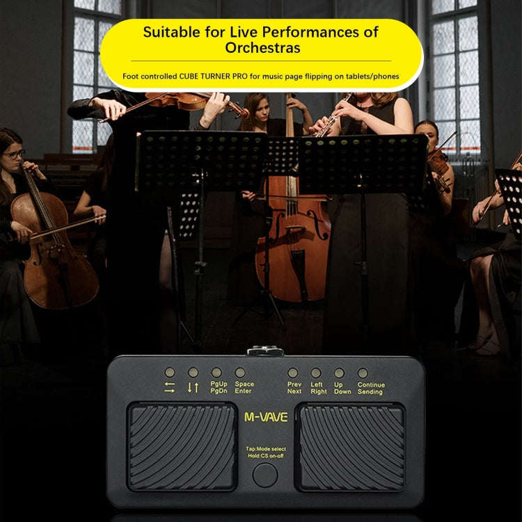 M-VAVE CUBE TURNER PRO Electric Guitar Effect Loop Bluetooth Spectrometer Controller