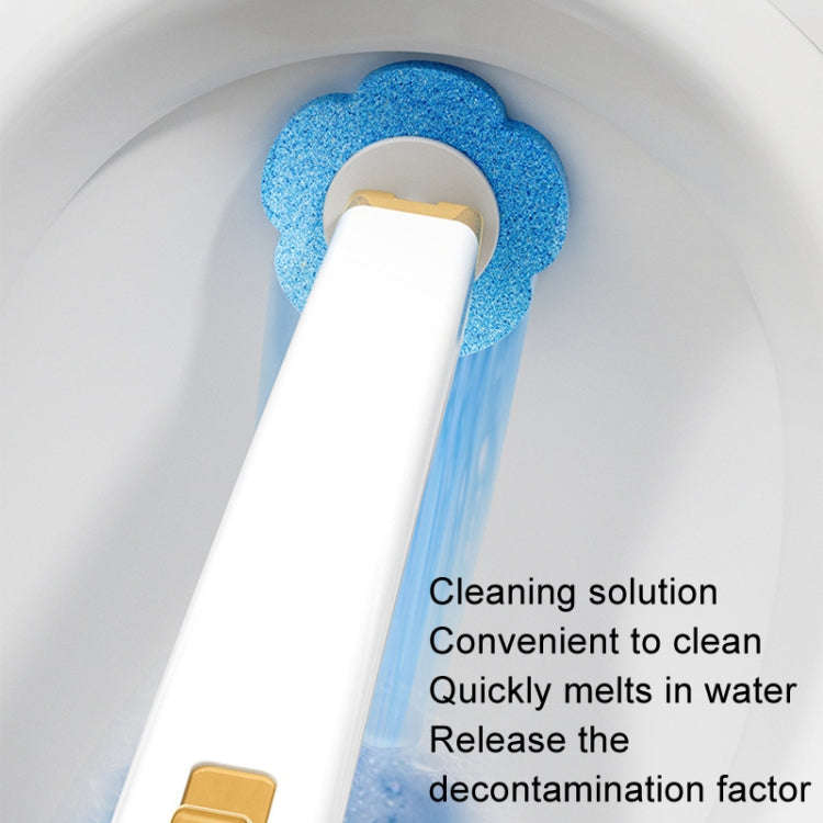 With 6pcs Marine Incense Brush Head Disposable Toilet Brush Set Wall-mounted Throwable Bathroom C...