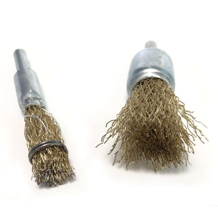 20x6x25mm 5pcs Wire Brush Industrial Grade Stainless Steel Rust Removal Wire Brush