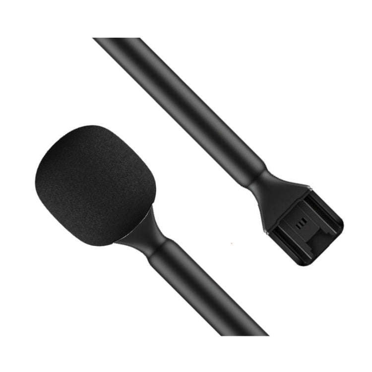 Microphone Interview Handle For DJI Mic / Moma / Rode Wireless Go / Relacart(Black)