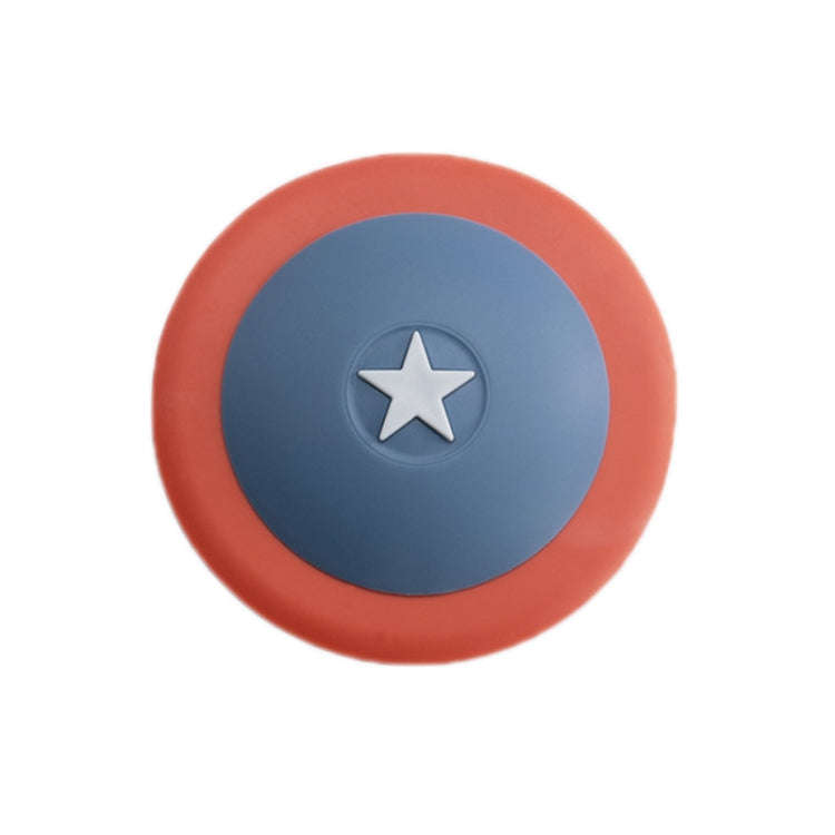 Push Switch Kitchen Sink Filter Deodorizer Cover(Blue Red)