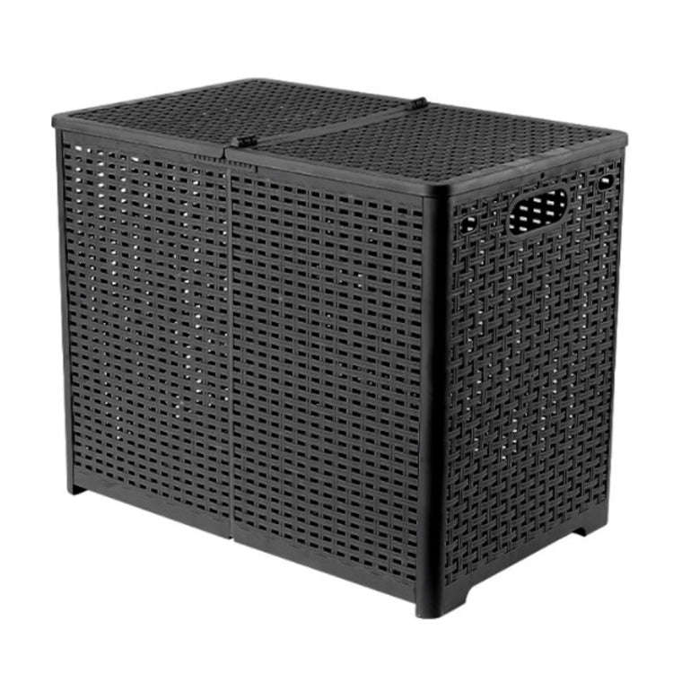 Foldable Dirty Clothes Basket Wall Mounted Bathroom Dirty Clothes Storage Frame Plastic Laundry B...