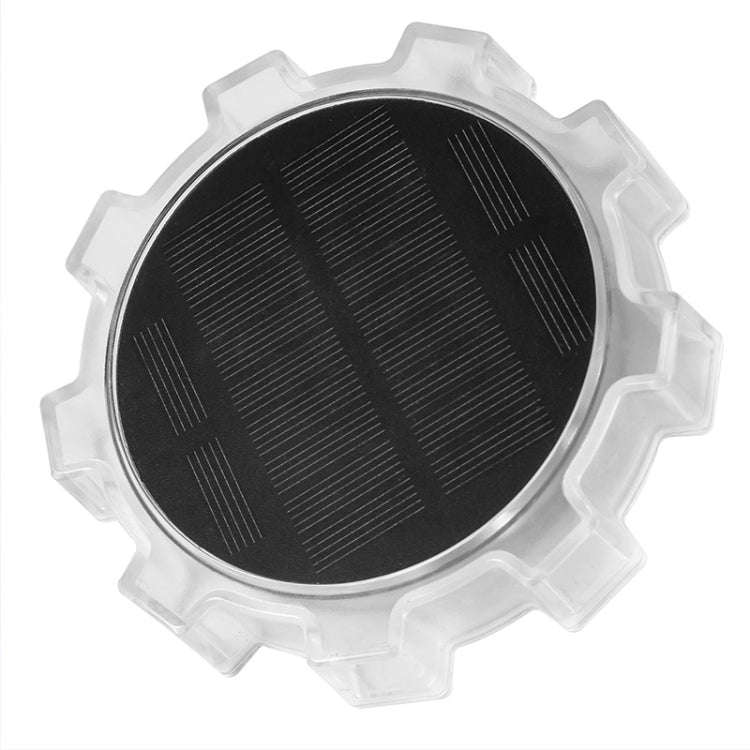 Gear Shape Solar Outdoor Garden Decoration Atmosphere Wall Light(Warm Light)