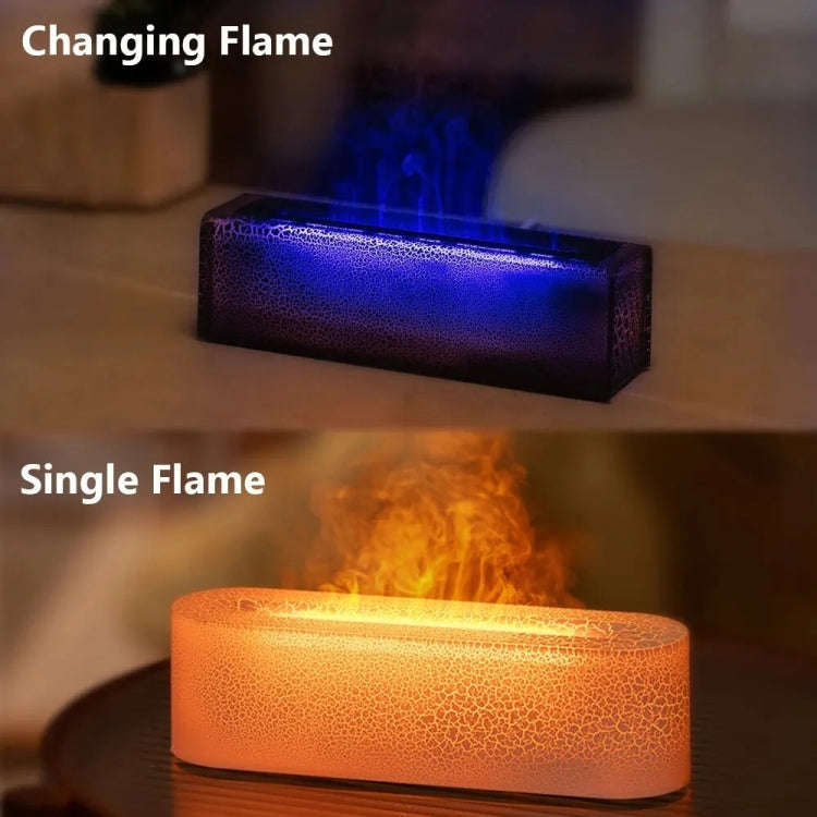 Lava Flame Aromatherapy Machine Air Atomizing Humidifier With Colorful Light, Model: DQ709 PRO  B...