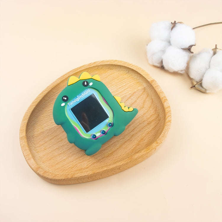 For Tamagotchi Uni (2023) Pet Game Console Silicone Protective Case(Dinosaur)