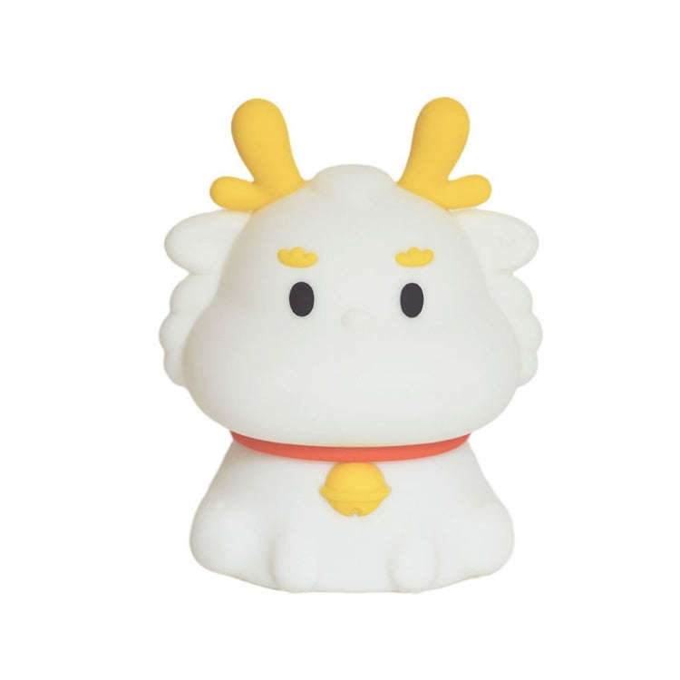 Dragon Silicone Sleeping Night Light Childrens Gift USB Rechargeable Ambient Lantern, Style: Pat ...