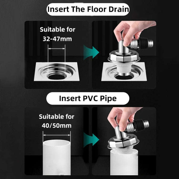 Elbow Type Washing Machine Floor Drain Joint Pipe Connector, Spec: A2