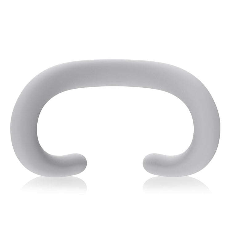 For Apple Vision Pro Silicone Eye Mask Sweatproof Dustproof Replaceable Silicone Case(White)