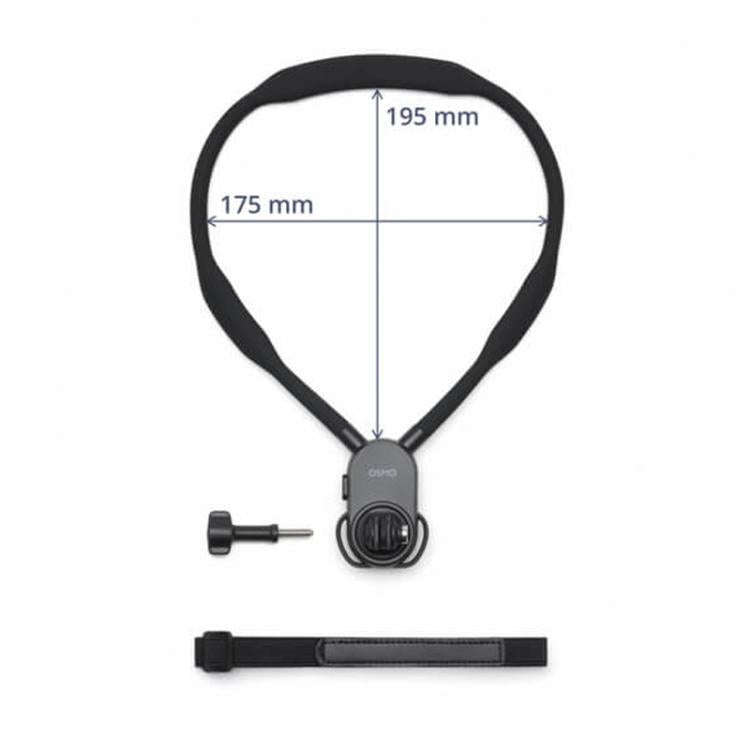 Original Neck Strap Mount Max for DJI Osmo 360 / Action 3 / Action 4 / Action 5 Pro