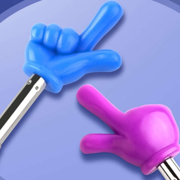 Retractable Teacher Pointer Extendable Finger Pointer Stick for School(Random Color)