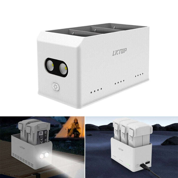 For DJI Mini 4 Pro / Mini 3 Pro Drone LKTOP 37W Two Way Charging Hub