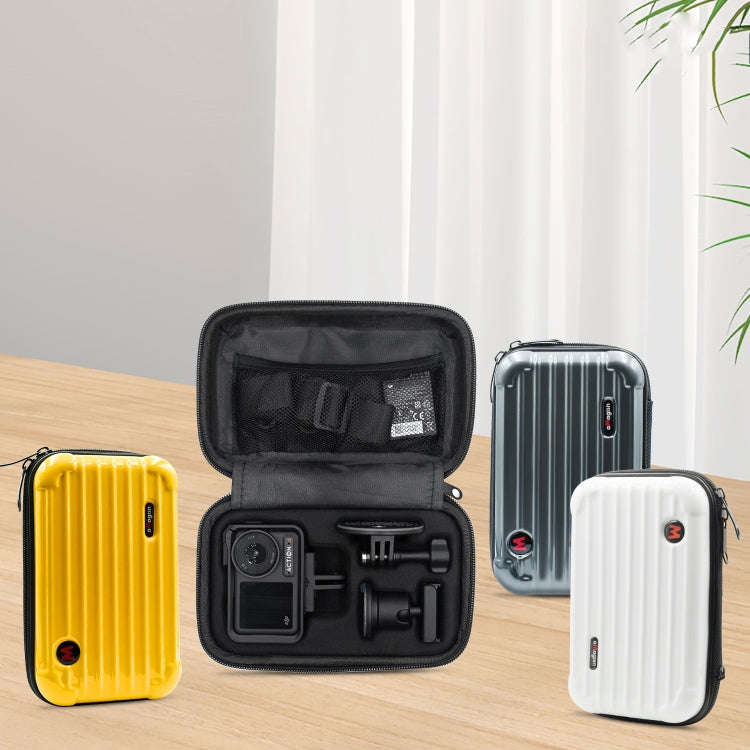 For DJI Osmo Action 4 / 3 aMagisn Small Organizer Bag Sports Camera Protective Accessories(Deep G...
