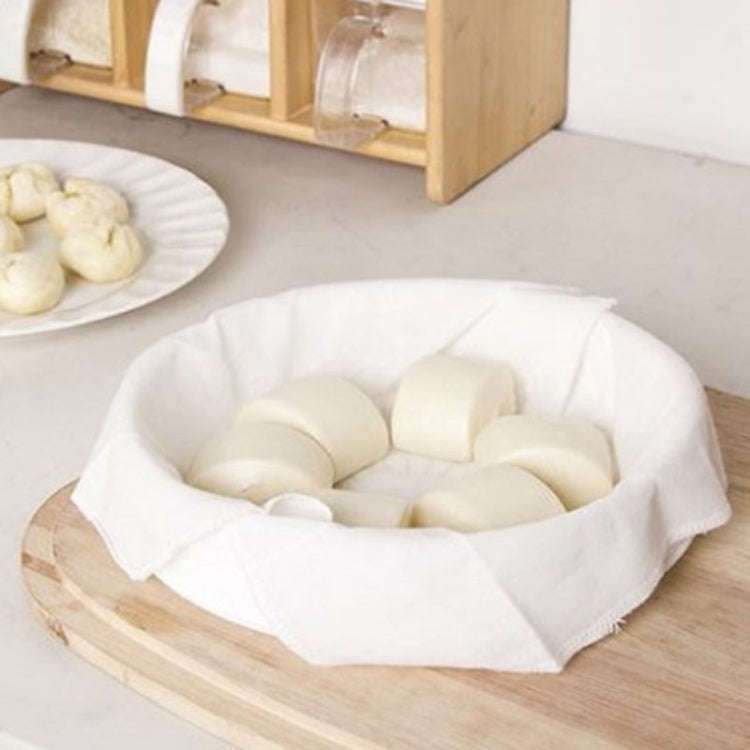10pcs /Pack 40cm Thickened Non-stick Steamer Cloth Buns Cotton Gauze Matting Cloth(Encrypted)