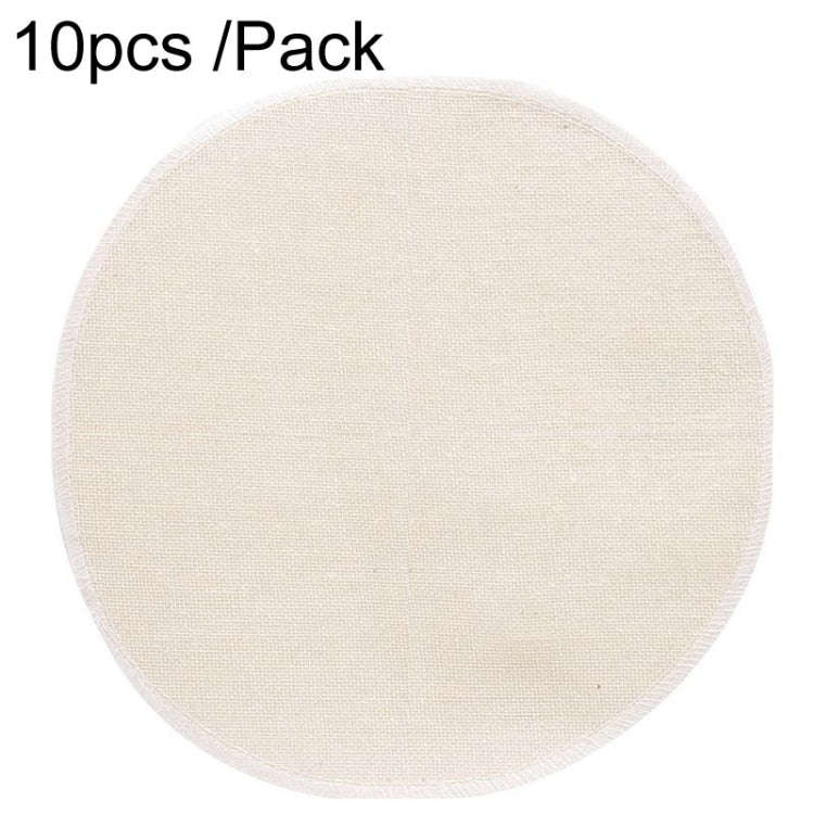 10pcs /Pack 50cm Thickened Non-stick Steamer Cloth Buns Cotton Gauze Matting Cloth(Sizing)