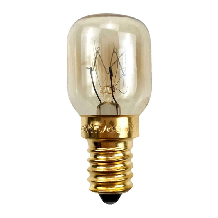 E14 Salt Crystal Lamps High Temperature Resistant Oven Light Bulb, Power: 25W Brass Lamp Head(270...