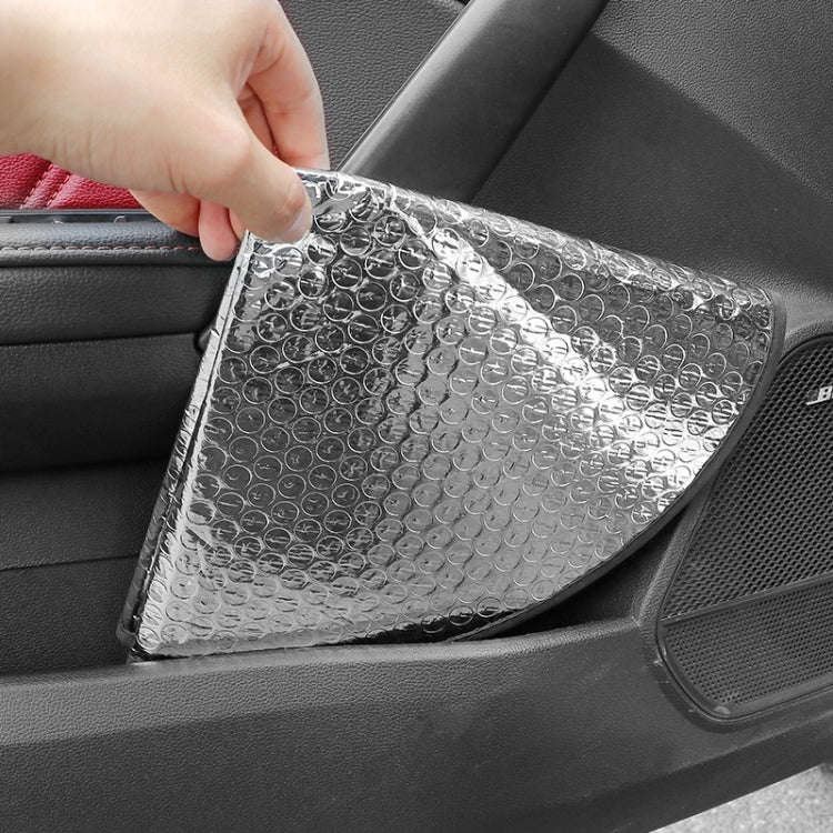 40cm Car Steering Wheel Cooling Insulating Aluminum Foil Sunshade