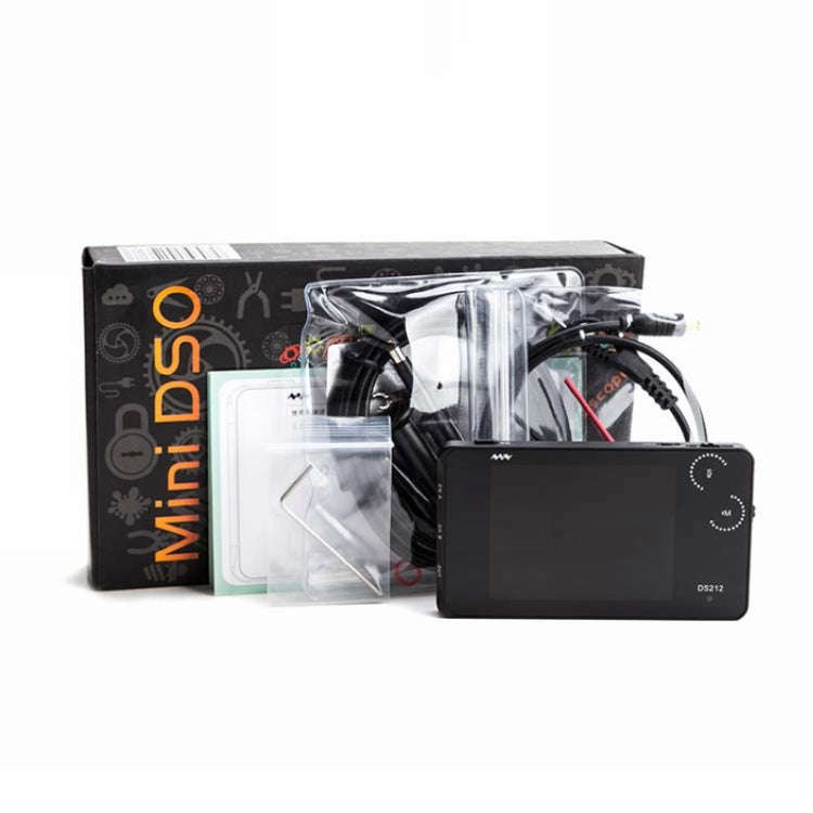 MINIWARE Dual Channel Mini Portable Handheld Digital Storage Oscilloscope, Model: DS212
