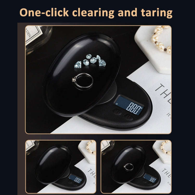 Charging Model 300g/0.01g  Mini Digital Scale Jewelry Tea Weighing Tool