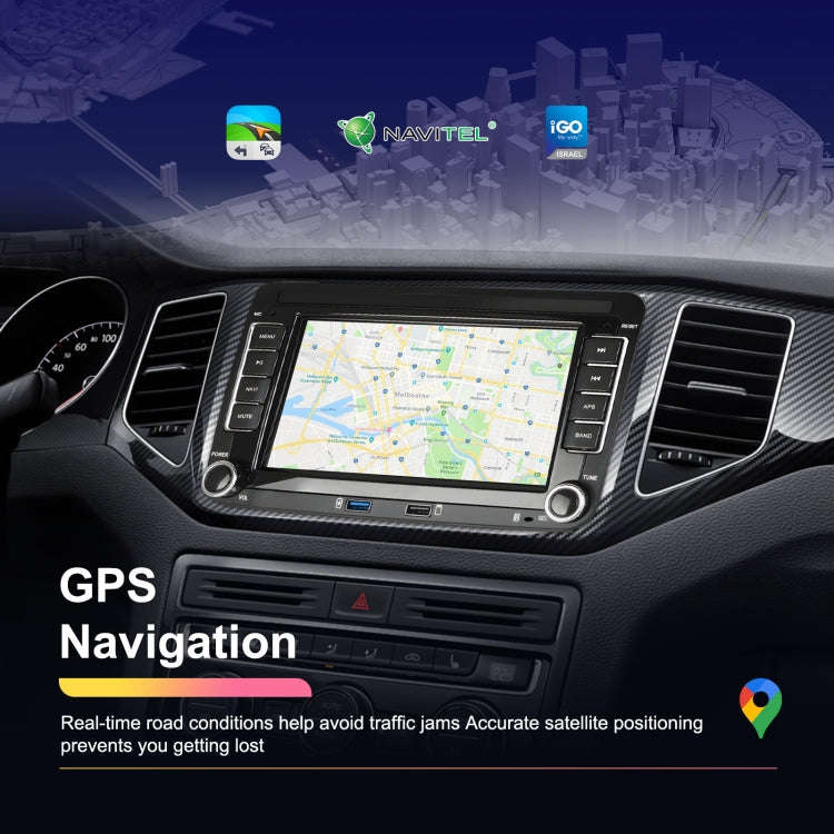 For Volkswagen/Skoda 1+32G Player Large Screen Carplay Android Navigation Reversing Camera Integr...