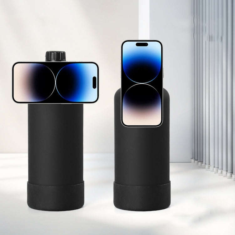 1200ml Sports Bottle With Phone Magnetic Holder Stainless Steel Thermos Cup