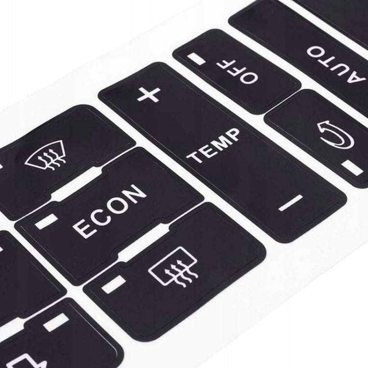 2pcs For Audi A2/A3/A8L Car Air Conditioning Control Switch Repair Sticker