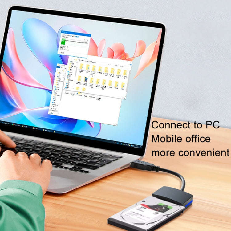 SATA To USB3.0 Easy Drive Cable 2.5 Inch SSD Solid State Drive Universal Connection Cable Convert...