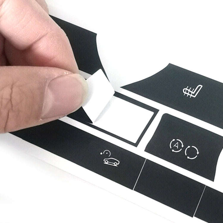 For BMW E90/E91/E92/330I 2006-2011 Air Conditioning Panel Button Repair Sticker