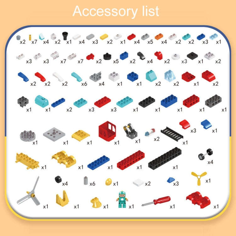 172pcs /Box Variable Robot Car Building Block Toys Children Educational Assembling Toys