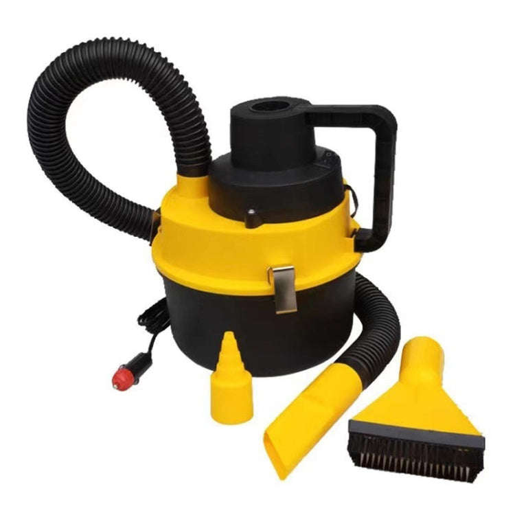Vehicle Vacuum Cleaner For Wet And Dry Use Large Round Tub Car Cleaning Tool, Style: 12V Car Model