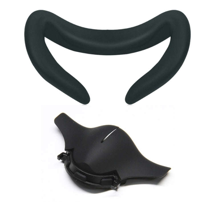 For Quest 3 VR Blackout Nose Pad Mask Face Pad Cover, Spec: 2pcs /Set