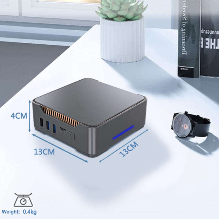GK3Plus N100 8G+256G EU Plug 12th Intel Alderlake Dual HDMI+VGA Triple Display 4K HD Pocket Mini PC