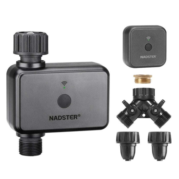 NADSTER US Plug Bluetooth WiFi Remote Automatic Timed Flower Watering Controller, Specification: ...