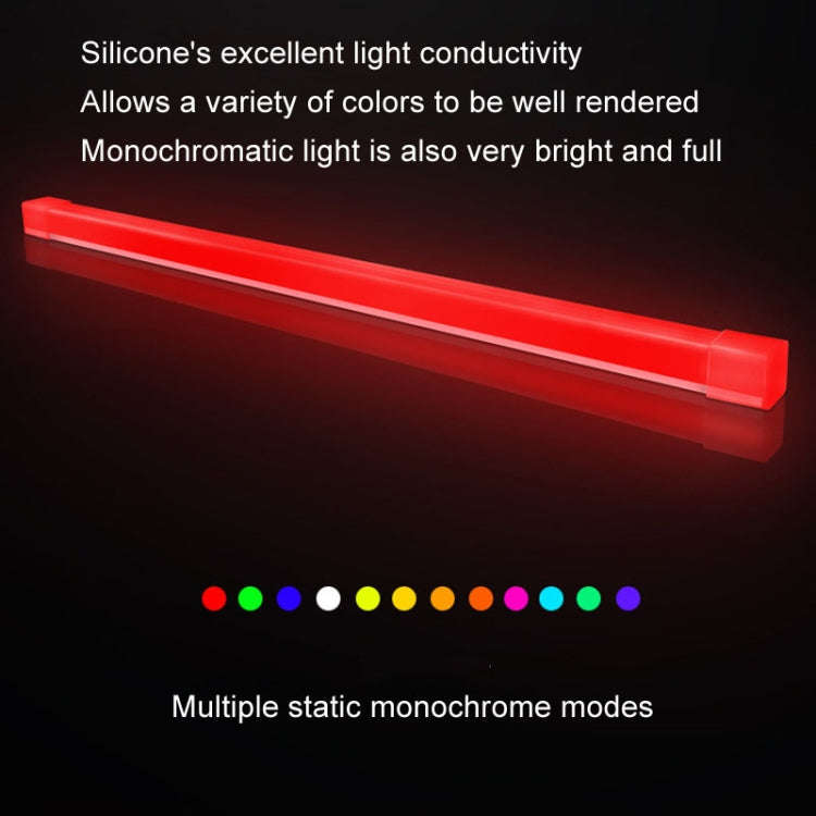 COOLMOON F300 Square Panoramic Glow ARGB Light Bar Desktop Computer Case Interior Decorative Ambi...