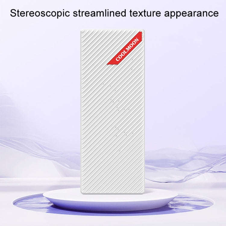 COOLMOON AM10 ARGB+PWM Dual 10 Ports Temperature Control Splitter Case Fan 5V 3Pin HUB(Black)