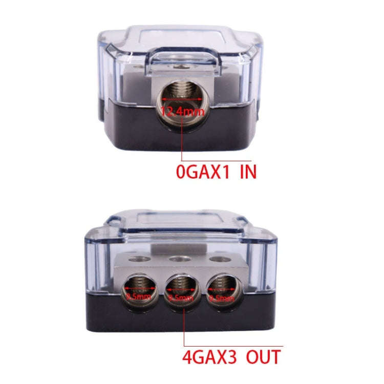 1 To 3 Car Audio Amplifier Modification Fuse Ground Box Hub